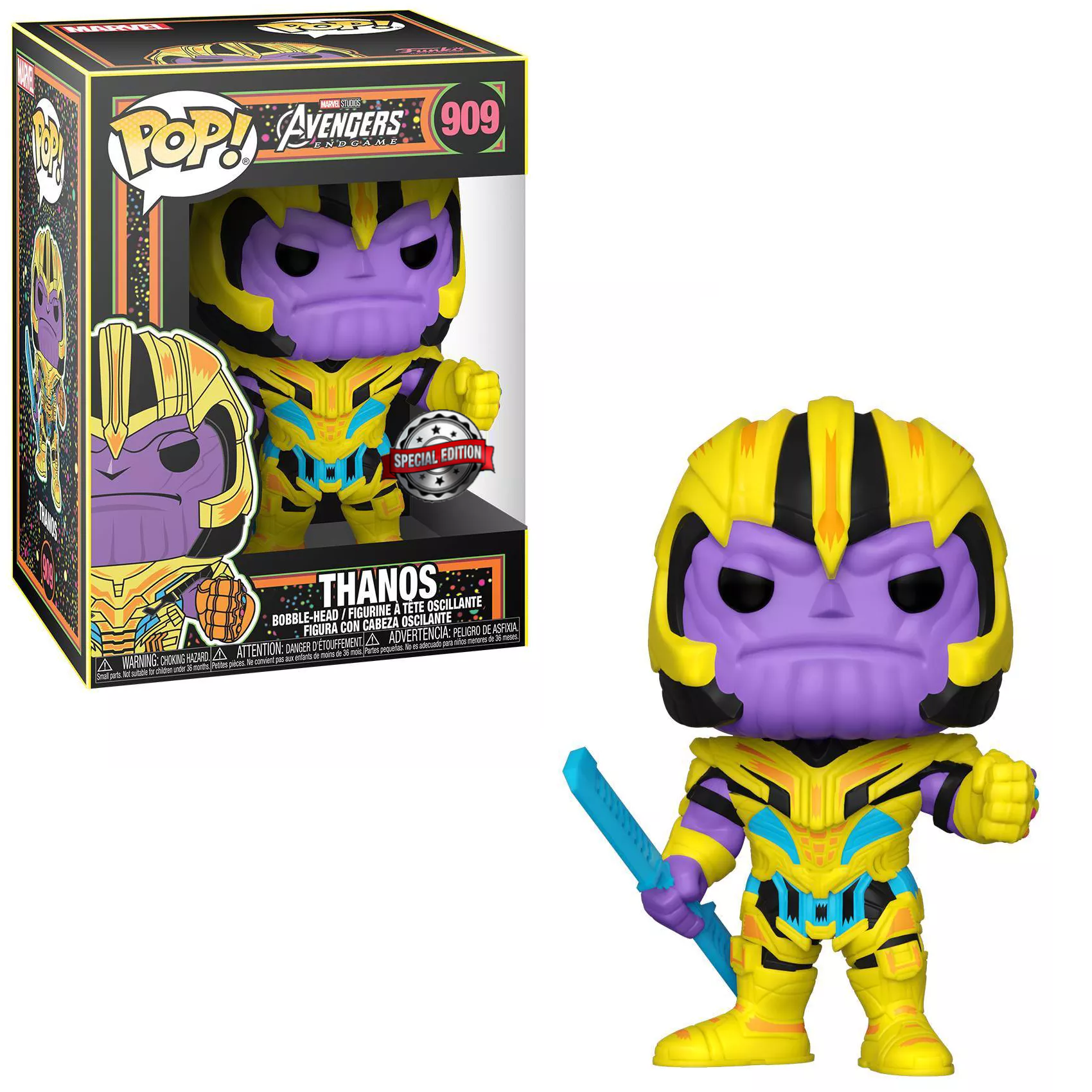 Funko Pop! Marvel: Avengers Endgame – Thanos #909 (Special Edition Collectible Figure)
