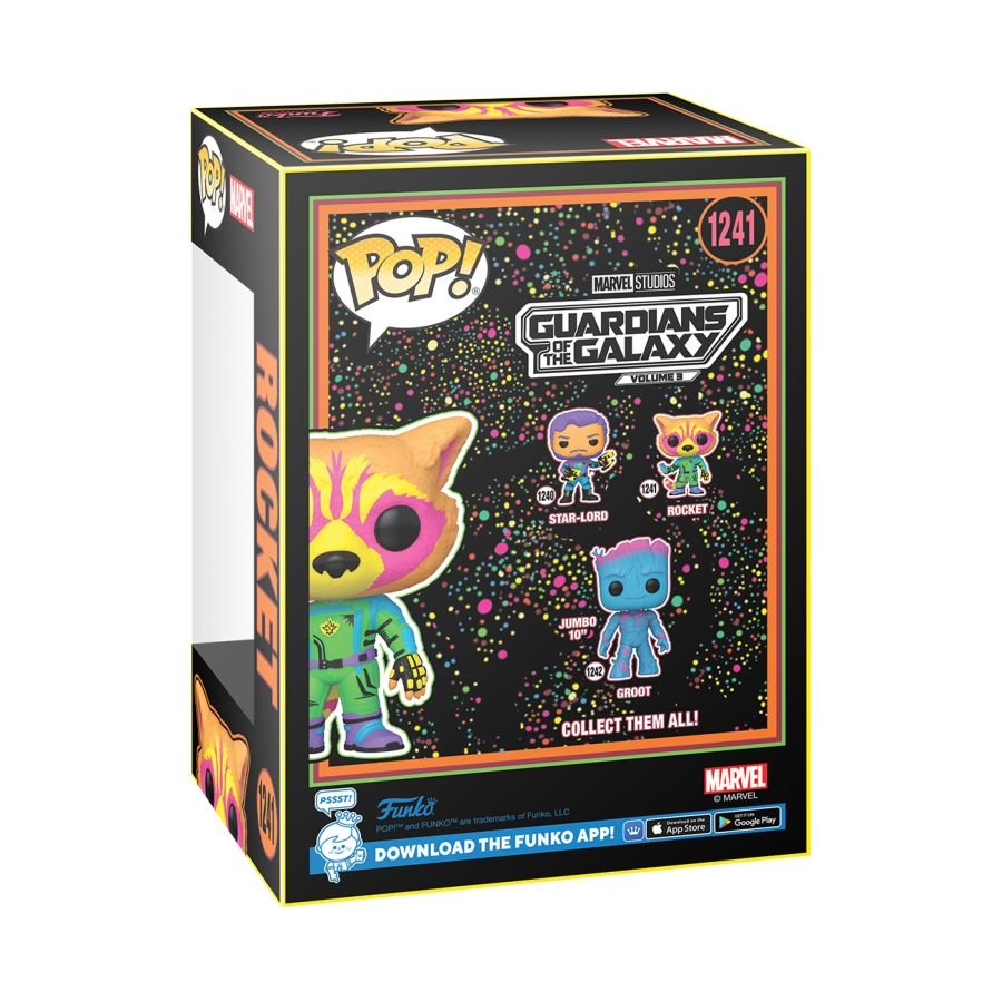 Funko Pop! Marvel: Guardians of the Galaxy – Rocket #1241 (Special Edition Figure) - Image 3