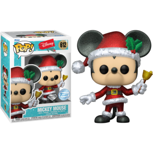 Funko Pop! Disney: Mickey Mouse #612 (Diamond Collection Holiday Edition)
