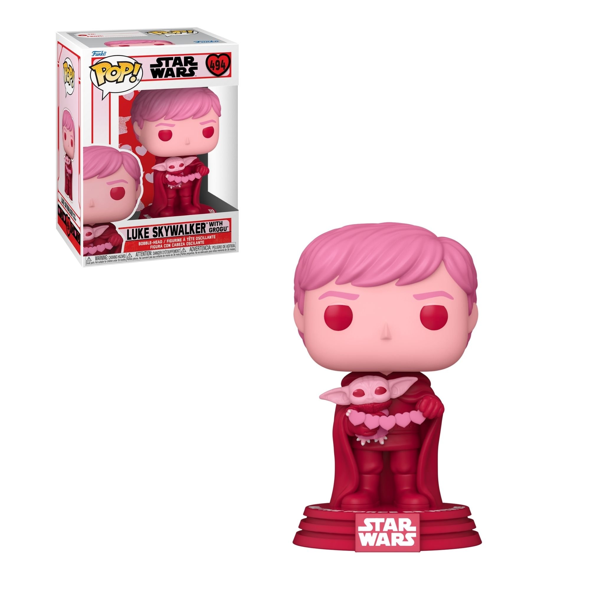 Funko Pop! Star Wars: Luke Skywalker with Grogu #494 – Special Edition Collectible