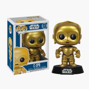Funko Pop! Star Wars: C-3PO #13 – Classic Gold Collector Figure