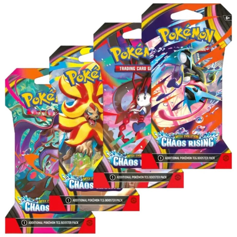 Pokémon: Mega Evolution - Chaos Rising: Sleeved Booster Pack